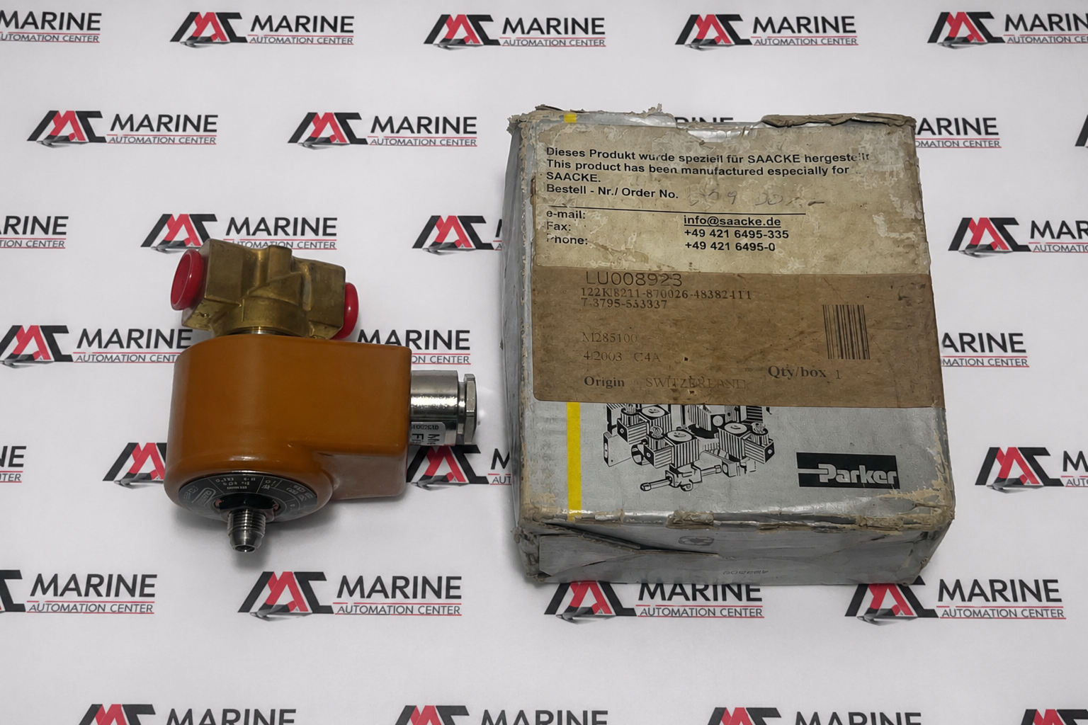 Parker Lucifer LU008923 Solenoid Valve for Oil Burners thumbnail