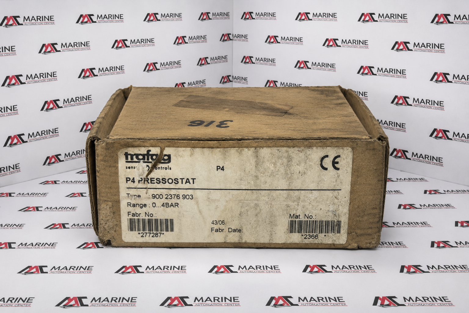 Trafag P4 Pressostat Pressure Switch 900.2376.903 thumbnail