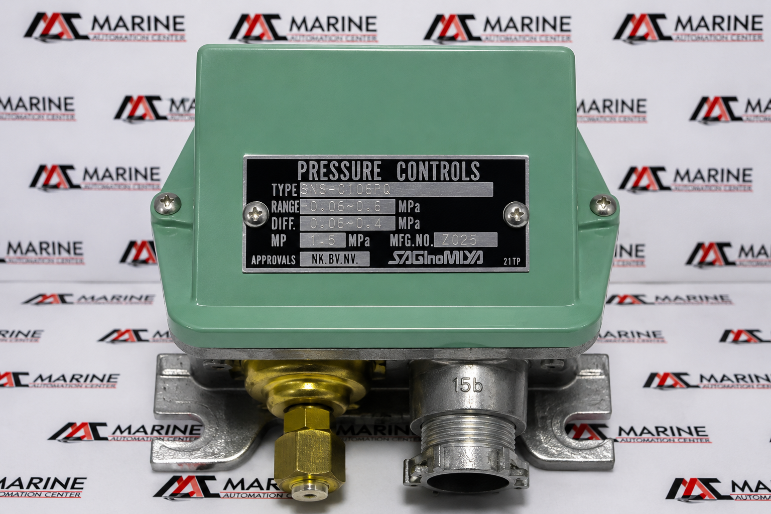 Saginomiya SNS-C106PQ Pressure Control Switch thumbnail