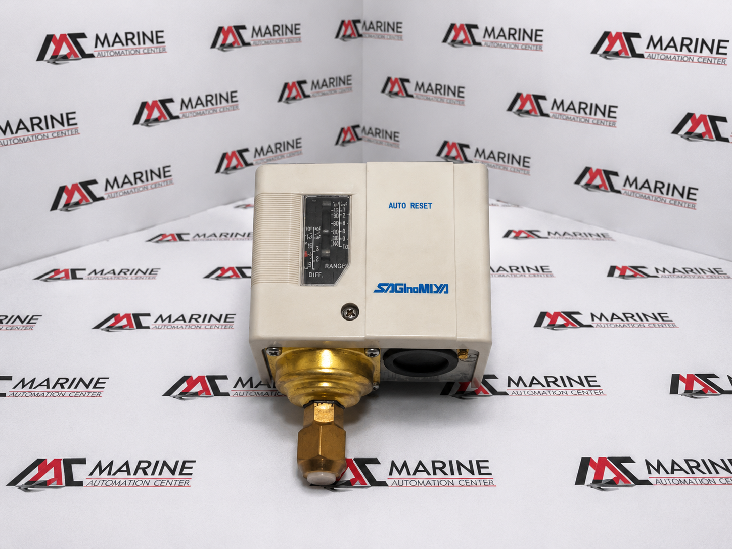 The Saginomiya SYS-C110X Single Function Pressure Control Switch is a reliable pressure monitoring and control device designed for refrigeration, air conditioning, hydraulic, pneumatic, and marine applications. Featuring an automatic reset mechanism, it p