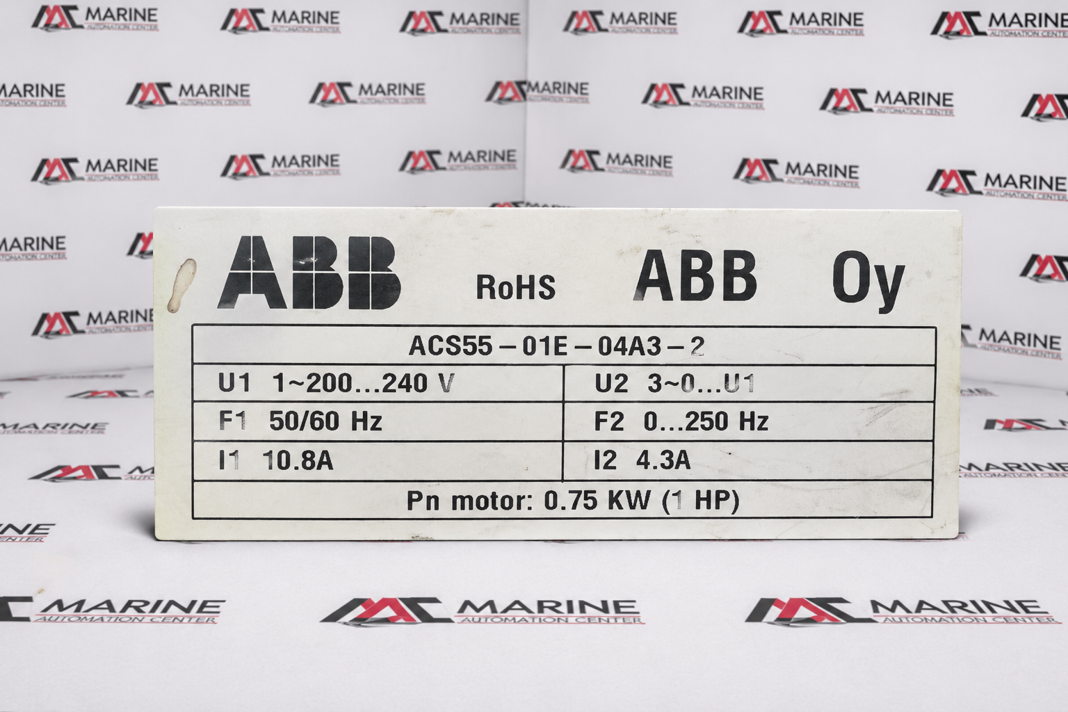 ABB ACS55 Micro Drive / AC Variable Frequency Drive thumbnail
