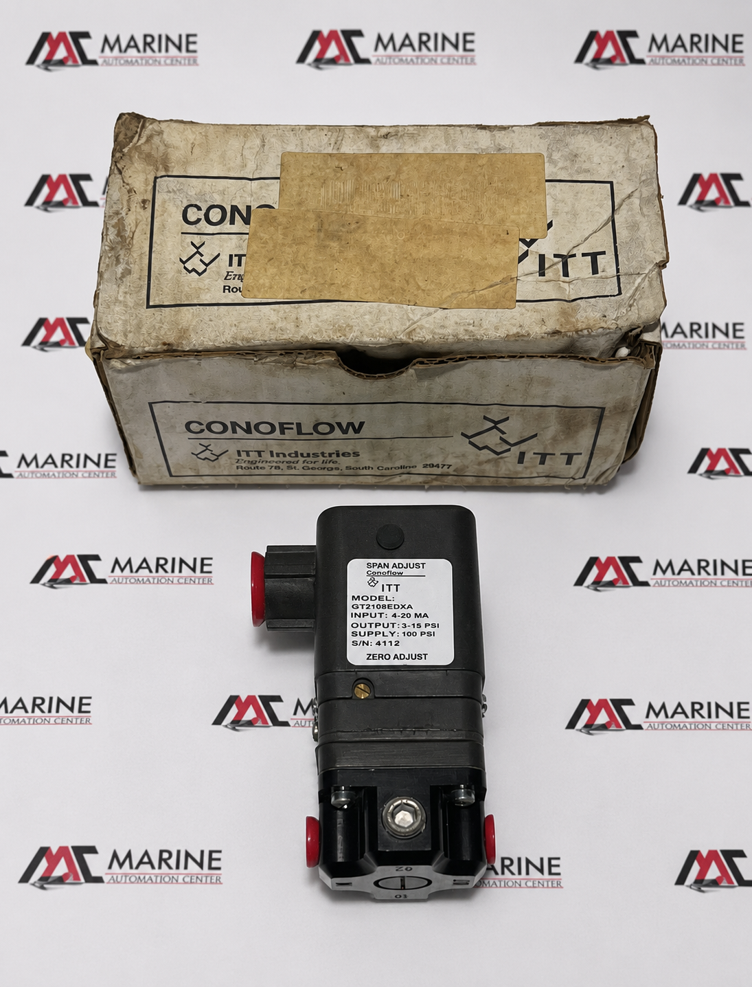 ITT Conoflow Electro-Pneumatic Transducer (I/P Converter)