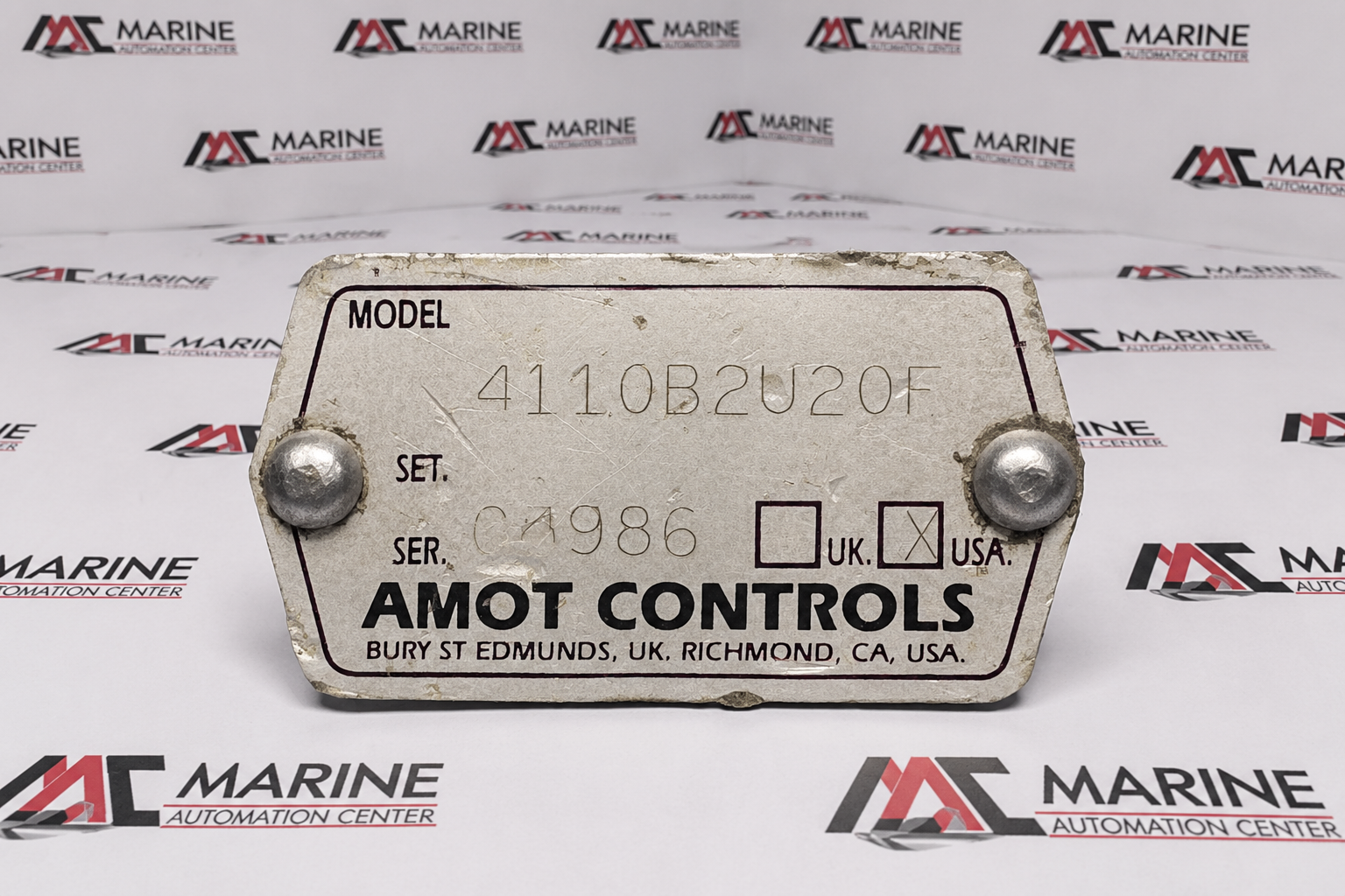 AMOT Controls 4110B2U20F Hydro-Mechanical Overspeed Sensing Valve thumbnail
