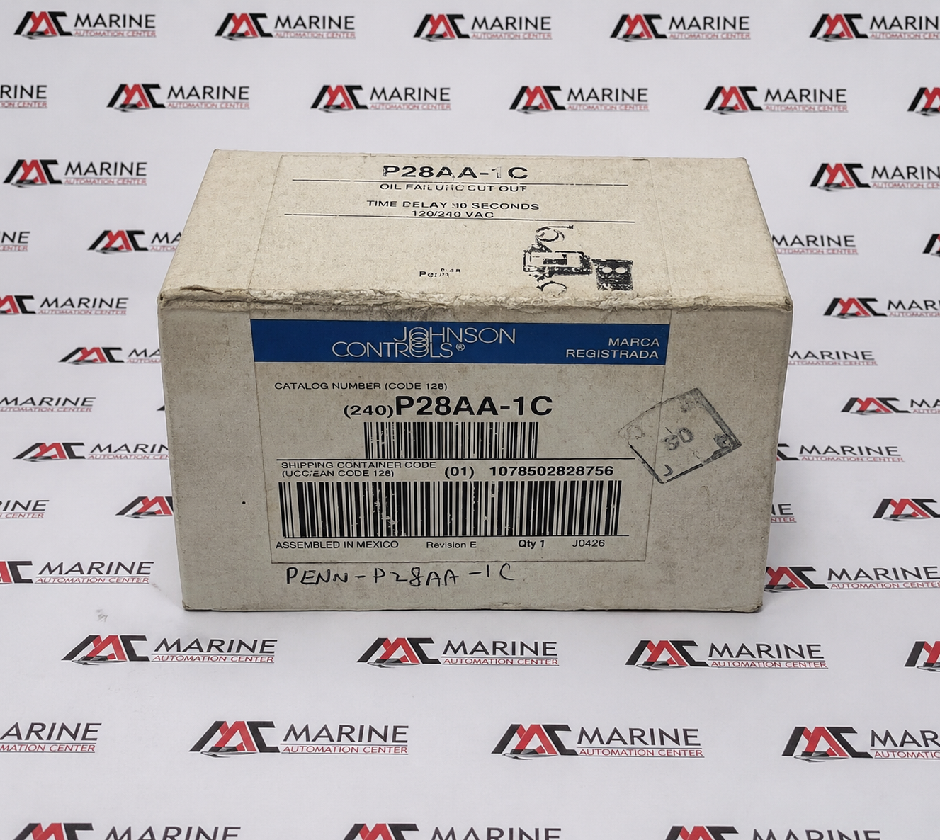 Johnson Controls / PENN P28AA-1C Lube Oil Pressure Cutout Control thumbnail