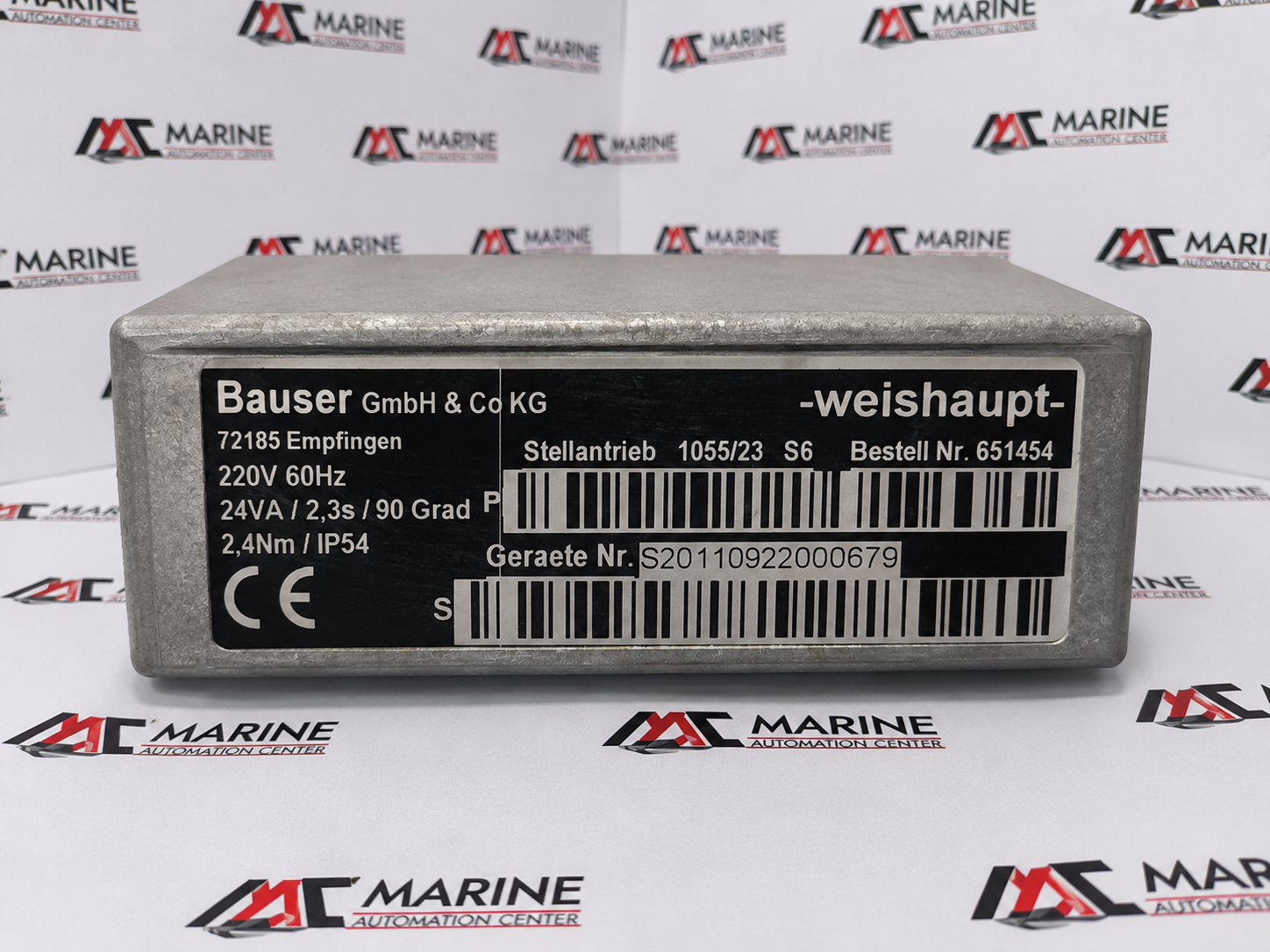 Weishaupt 1055/23 S6 Servo Motor thumbnail