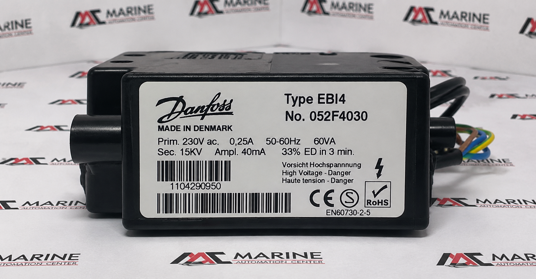 Danfoss EBI4 Ignition Transformer thumbnail