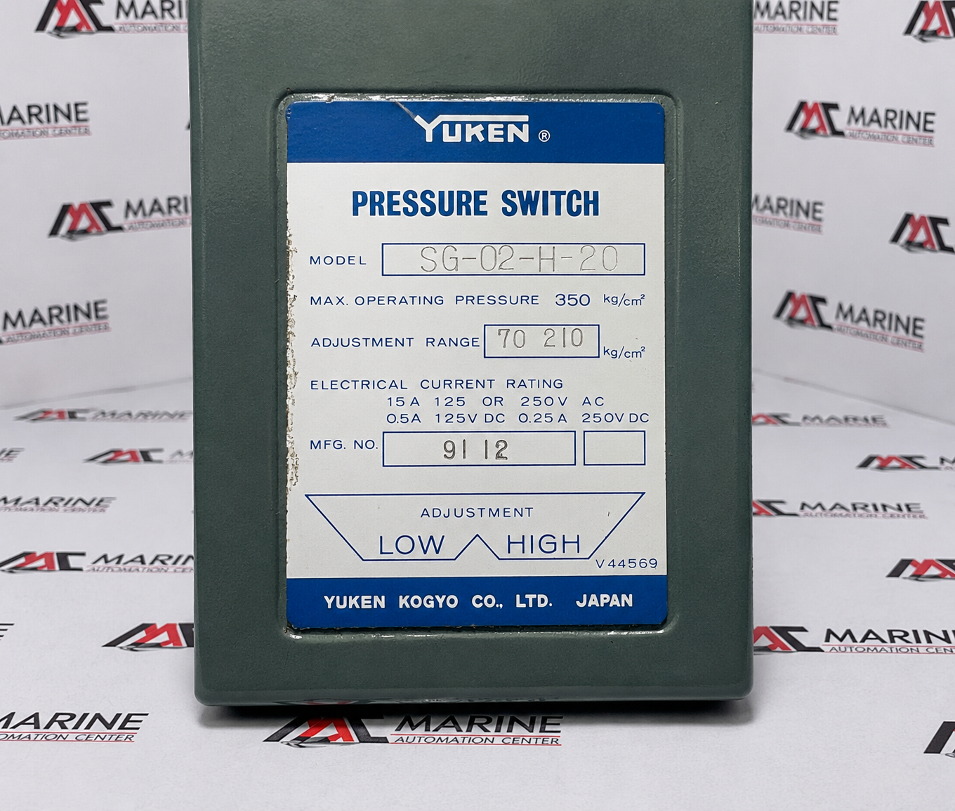Yuken Pressure Switch thumbnail