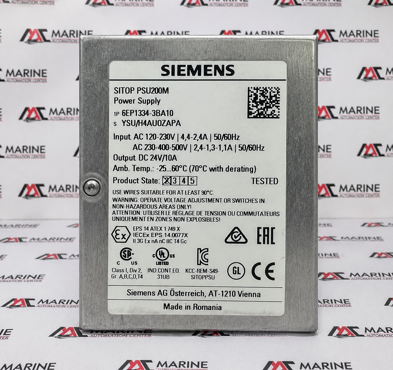 Siemens SITOP PSU200M Stabilized Power Supply thumbnail
