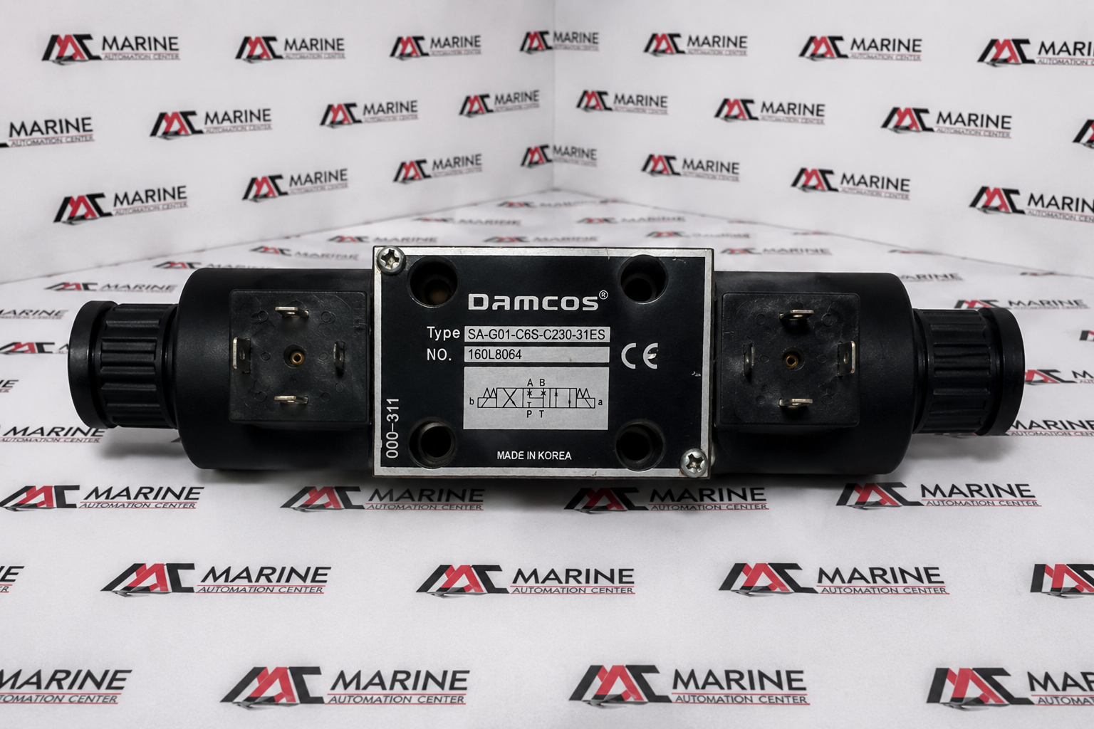 DAMCOS Solenoid Operated Hydraulic Directional Control Valve