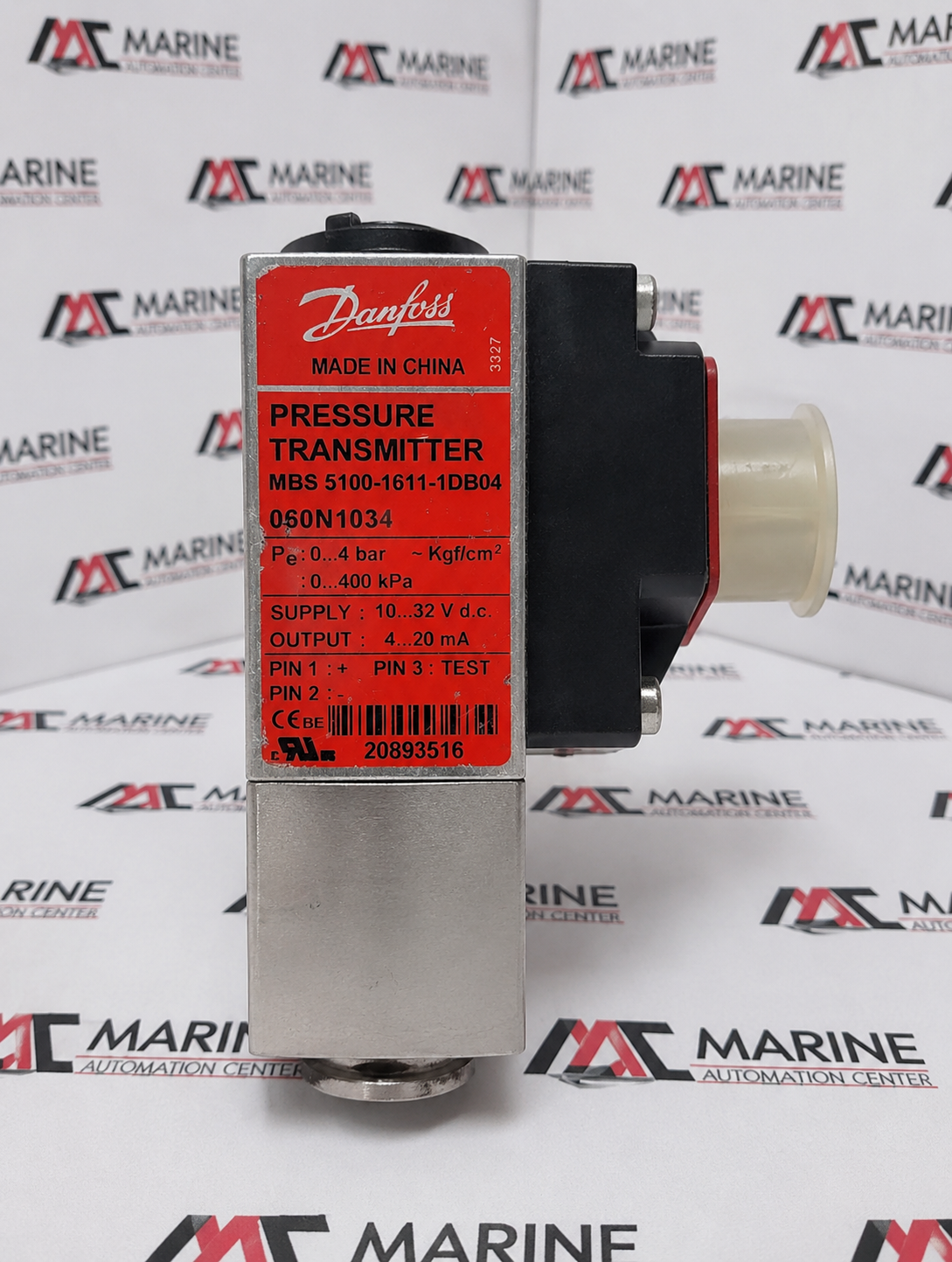 Danfoss MBS 5100-1611-1DB04 Pressure Transmitter thumbnail