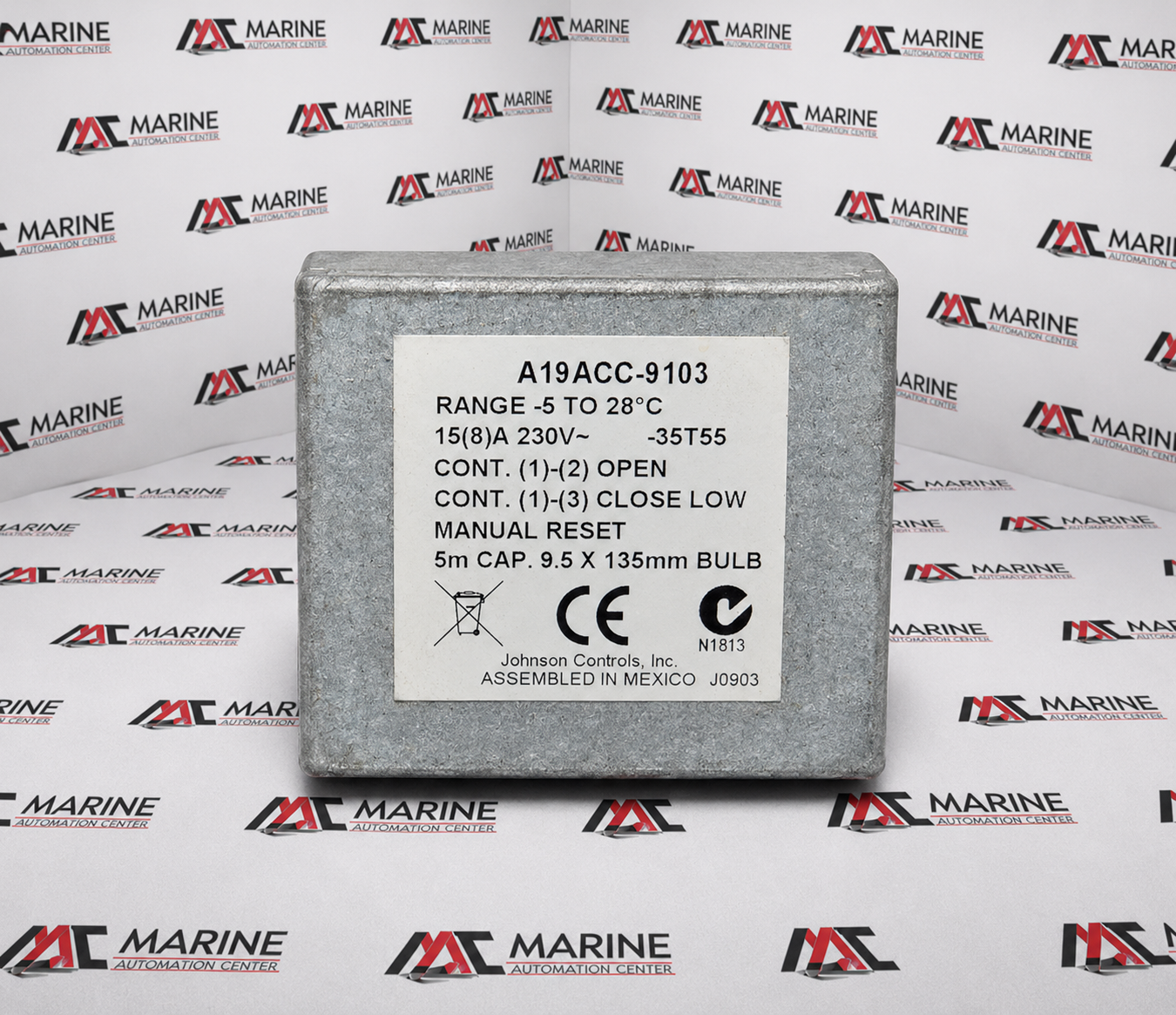 Johnson Controls Temperature Control A19ACC-9103