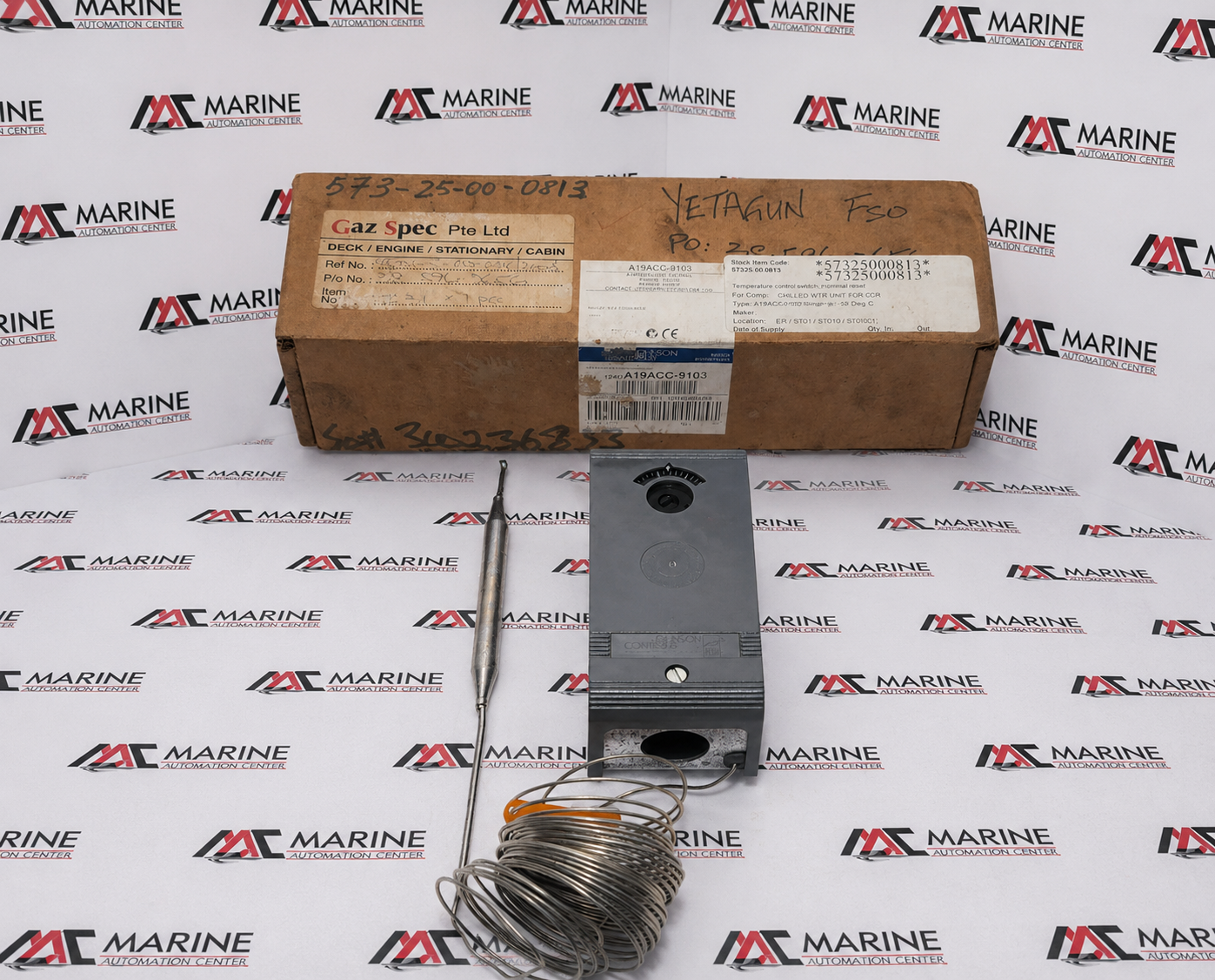 Johnson Controls Temperature Control A19ACC-9103 thumbnail