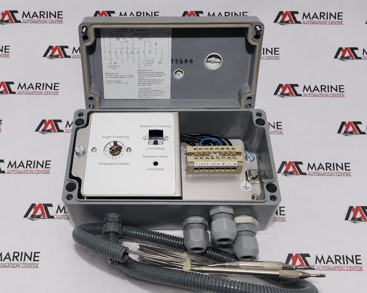 DigiTrace Mechanical Line Sensing Thermostat T-M-20-S/0+200C