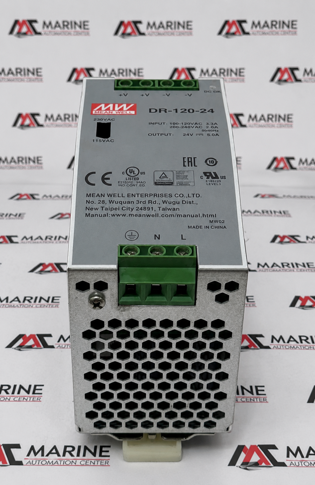 Mean Well Switching Power Supply DR-120-24 thumbnail