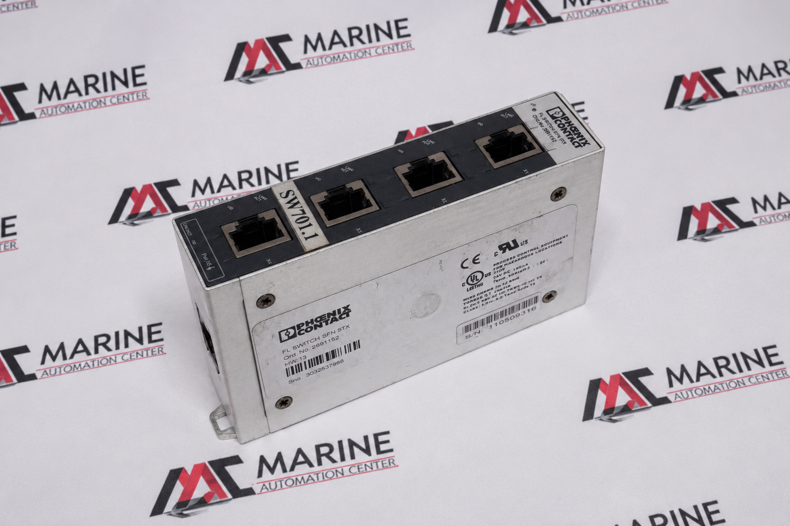 Phoenix Contact FL SWITCH SFN 5TX Unmanaged Industrial Ethernet Switch thumbnail
