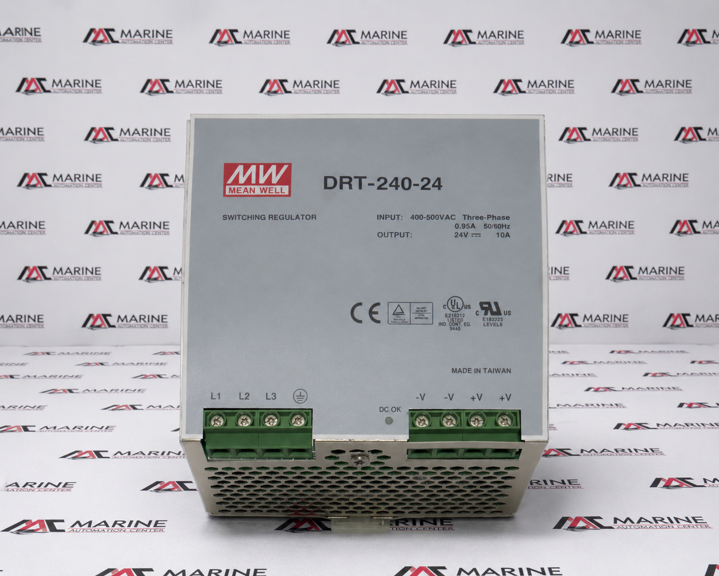 Mean Well DRT-240-24 DIN Rail Switching Power Supply