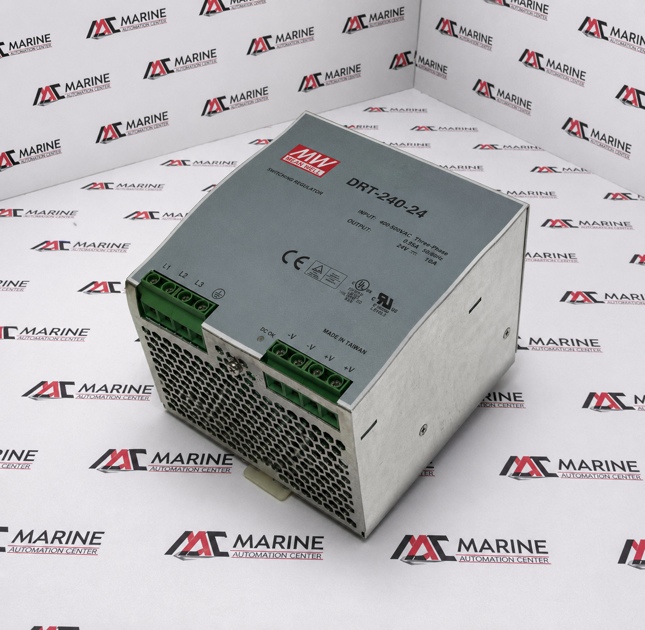 Mean Well DRT-240-24 DIN Rail Switching Power Supply thumbnail