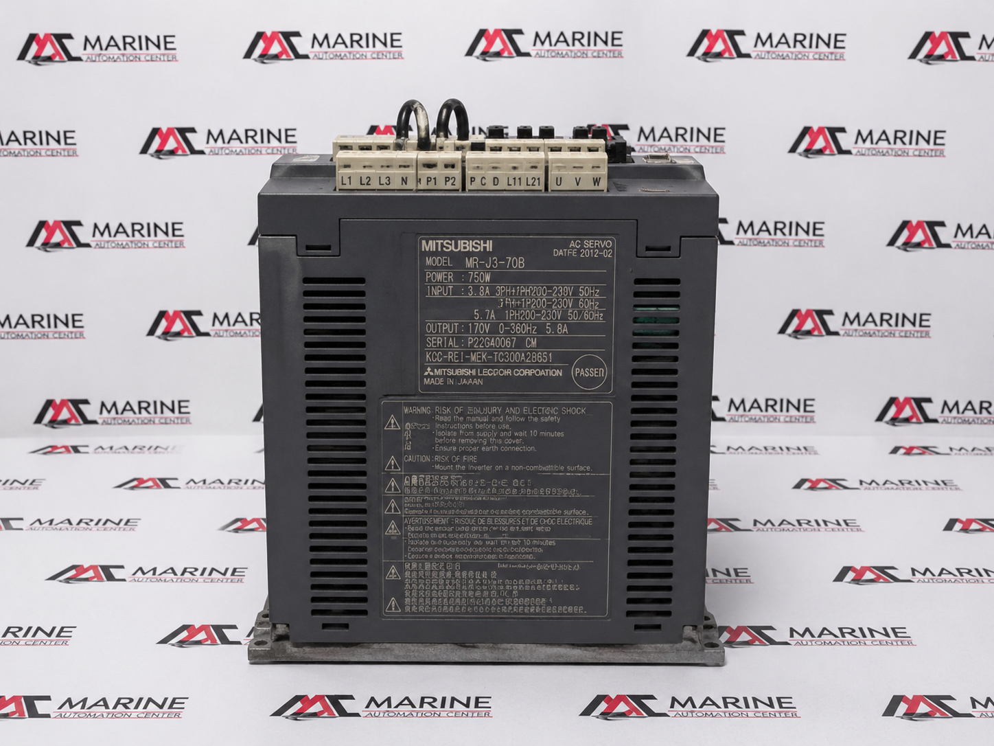Mitsubishi Electric  Digital Servo Drive MELSERVO-J3 MR-J3-70B