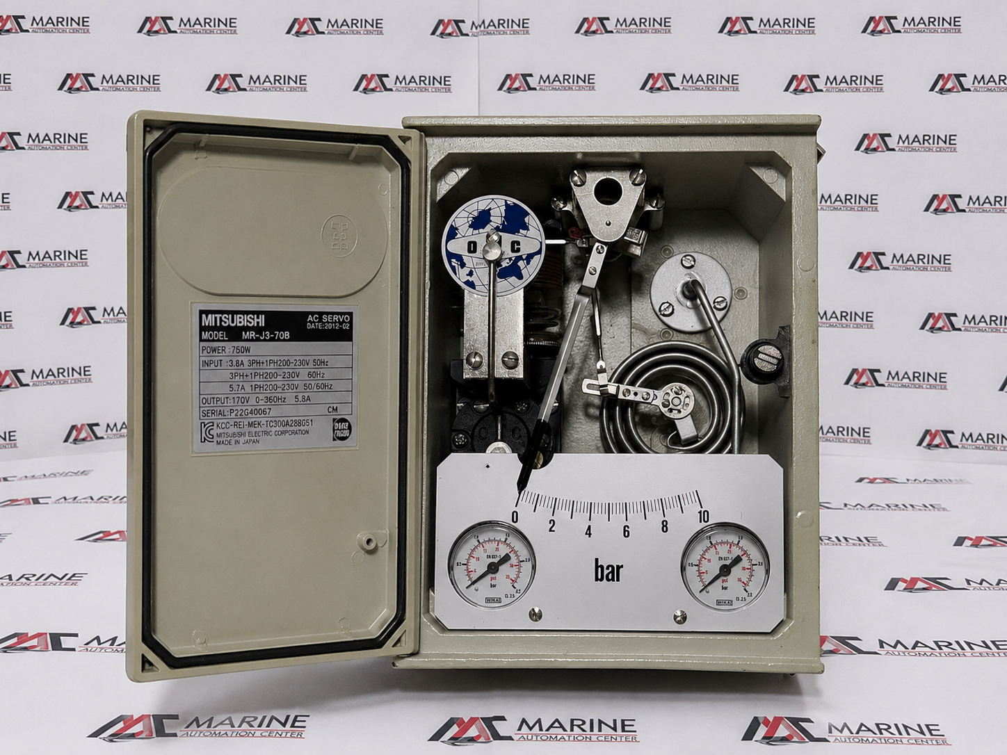 OMC Italy Pneumatic Pressure Indicating Transmitter  Series 80 thumbnail