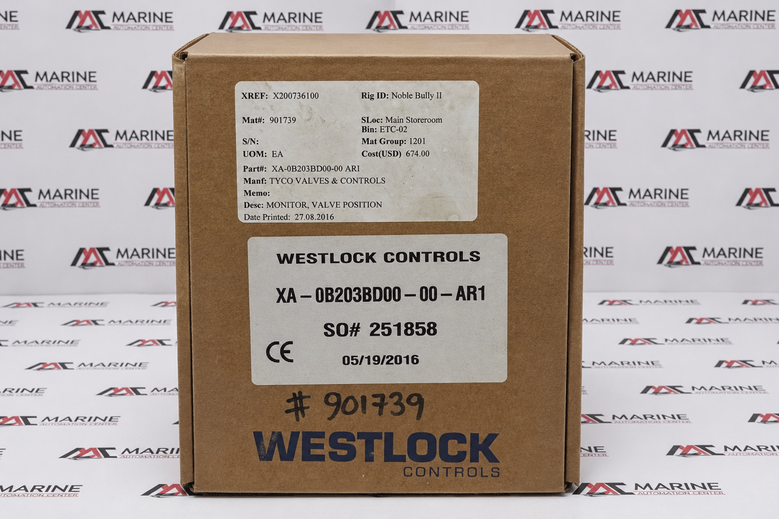 Westlock Controls Explosionproof Valve Position Monitor  XA Series (AVID XA)