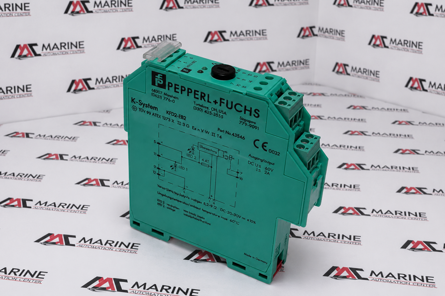 Pepperl+Fuchs KFD2-EB2 Power Rail Interface Module thumbnail