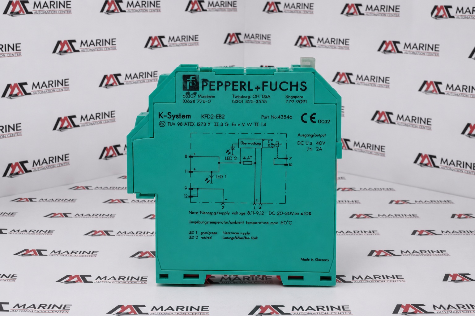 Pepperl+Fuchs KFD2-EB2 Power Rail Interface Module thumbnail