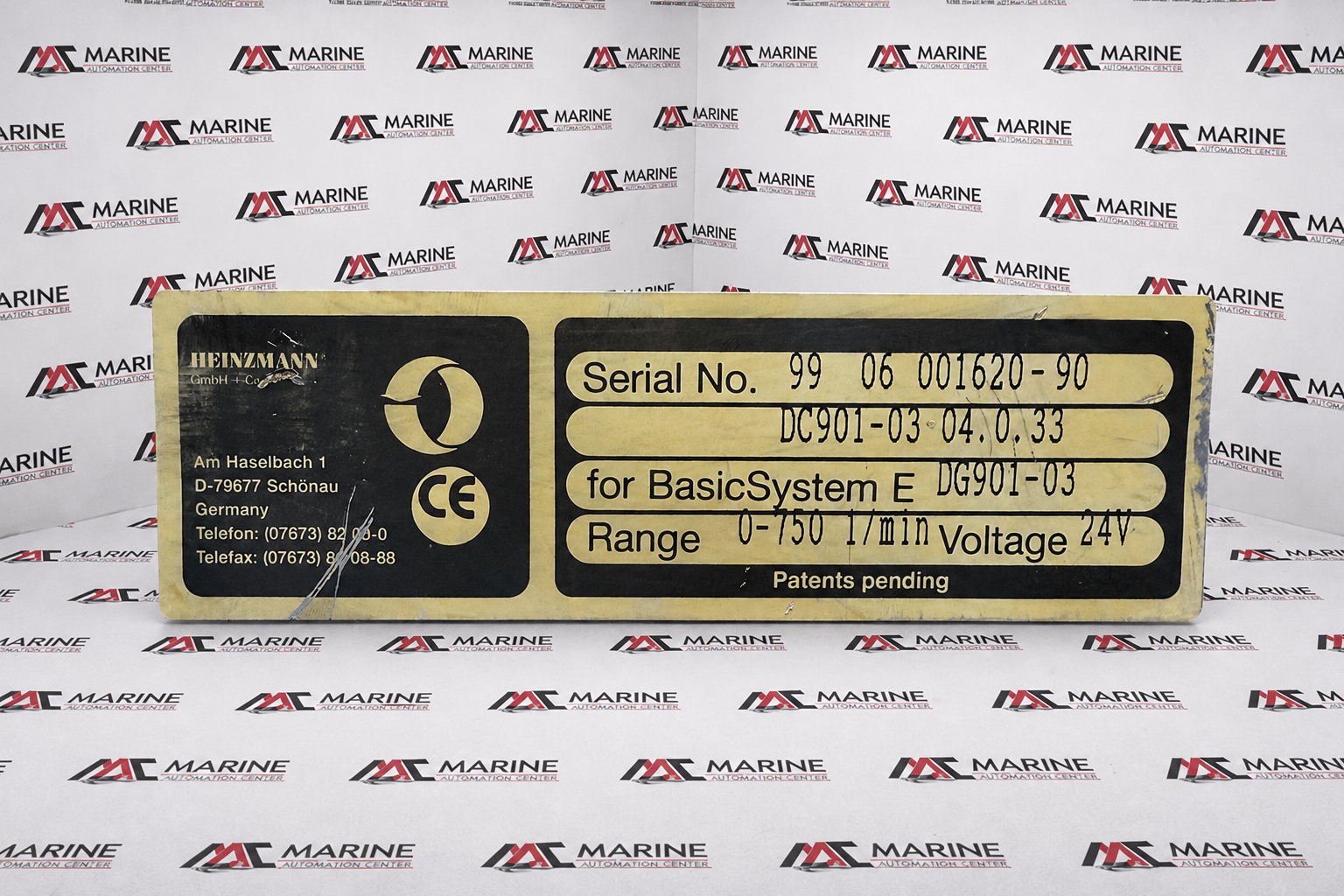 HEINZMANN Digital Control Governor Unit DC901-03 04.0.33 thumbnail