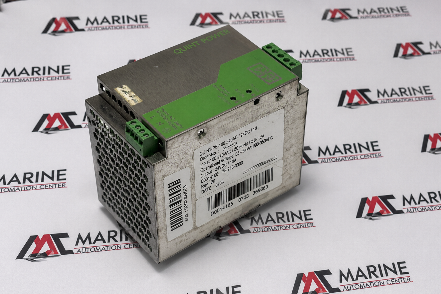 Phoenix Contact QUINT POWER 24V 10A Power Supply thumbnail