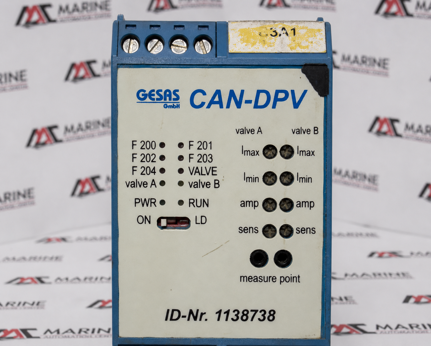 GESAS GmbH CAN-DPV CAN Bus Proportional Valve Control Module thumbnail