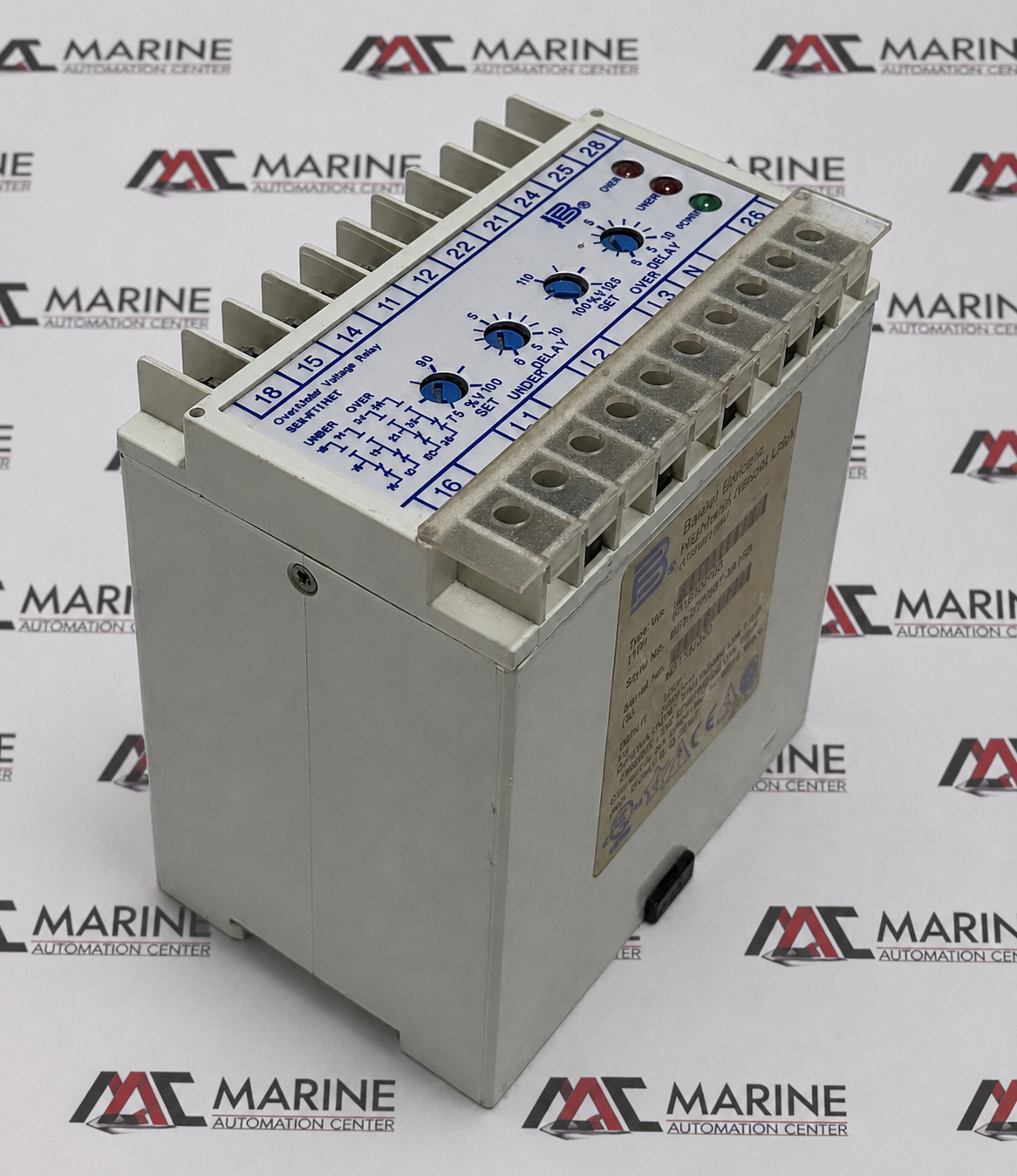 Basler Electric BE3-27T/59T-3A1N3 Protective Relay