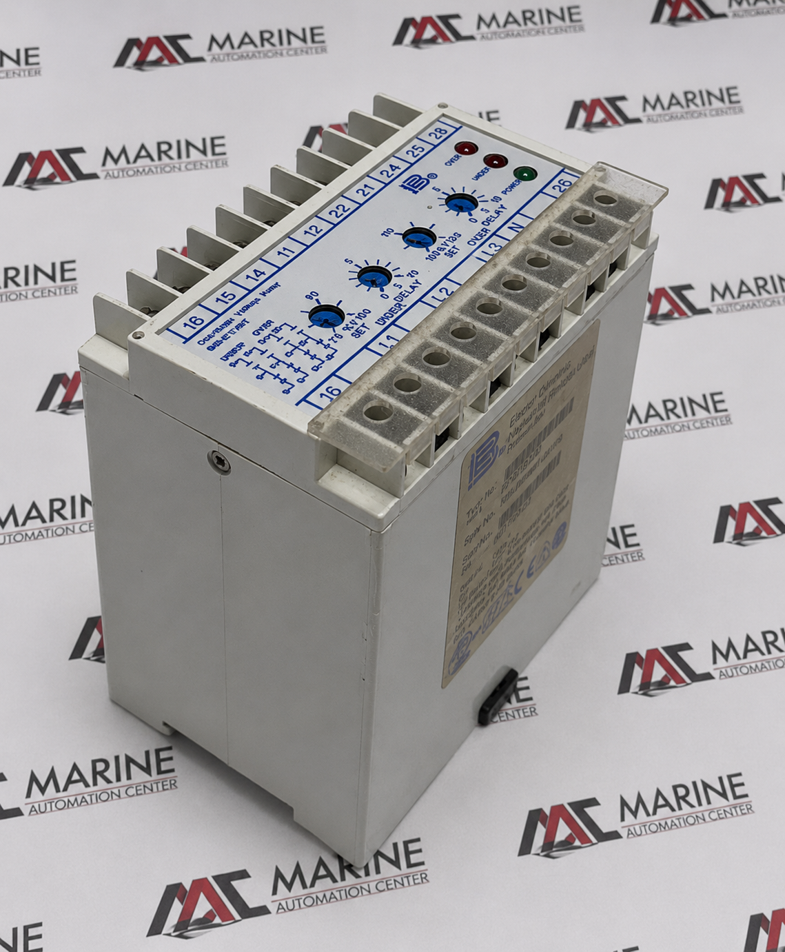 Basler Electric BE3-27T/59T-3A1N3 Protective Relay thumbnail