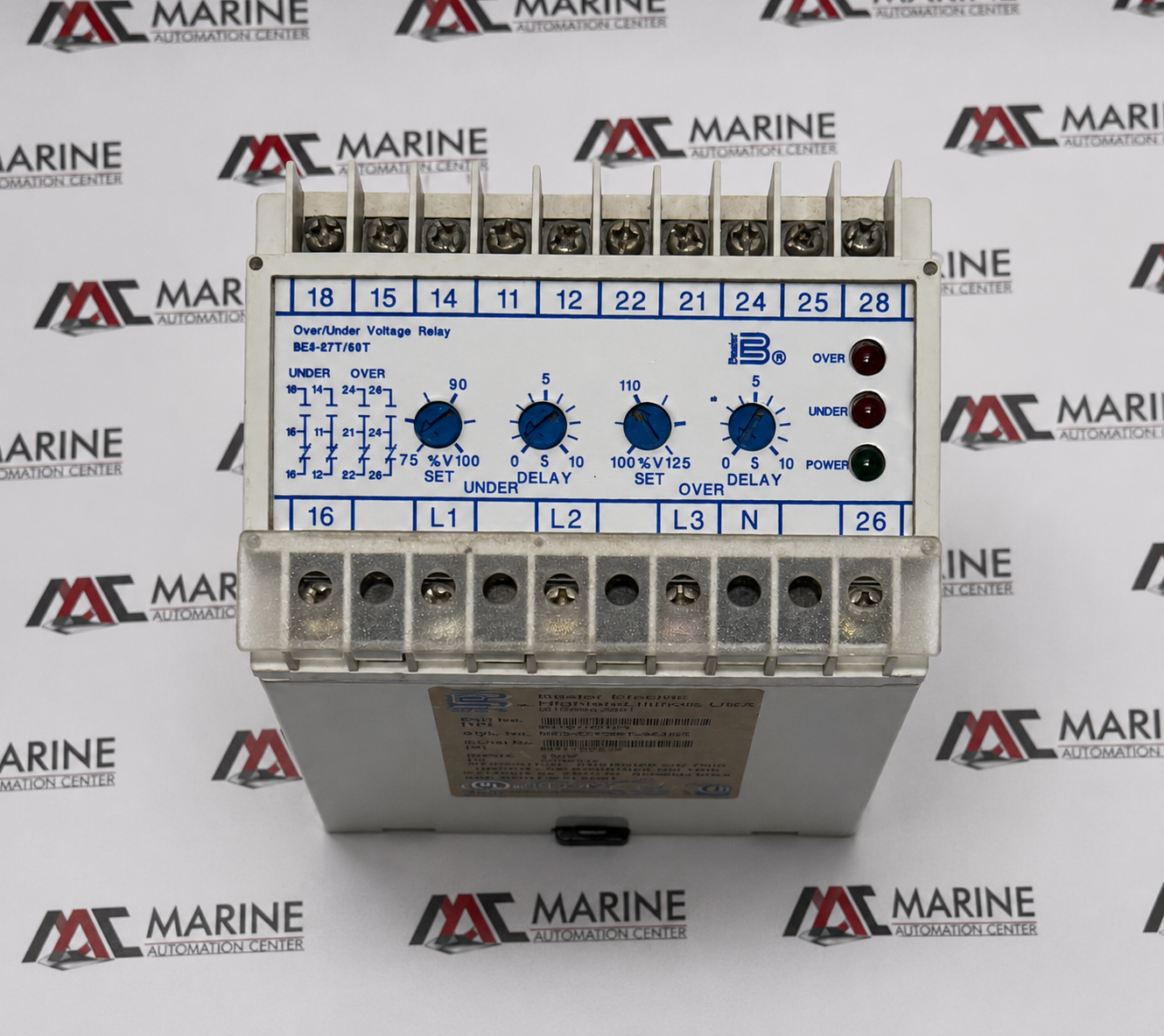 Basler Electric BE3-27T/59T-3A1N3 Protective Relay thumbnail