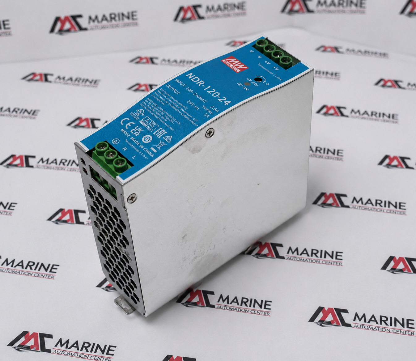 MEAN WELL NDR-120-24 DIN Rail Power Supply thumbnail