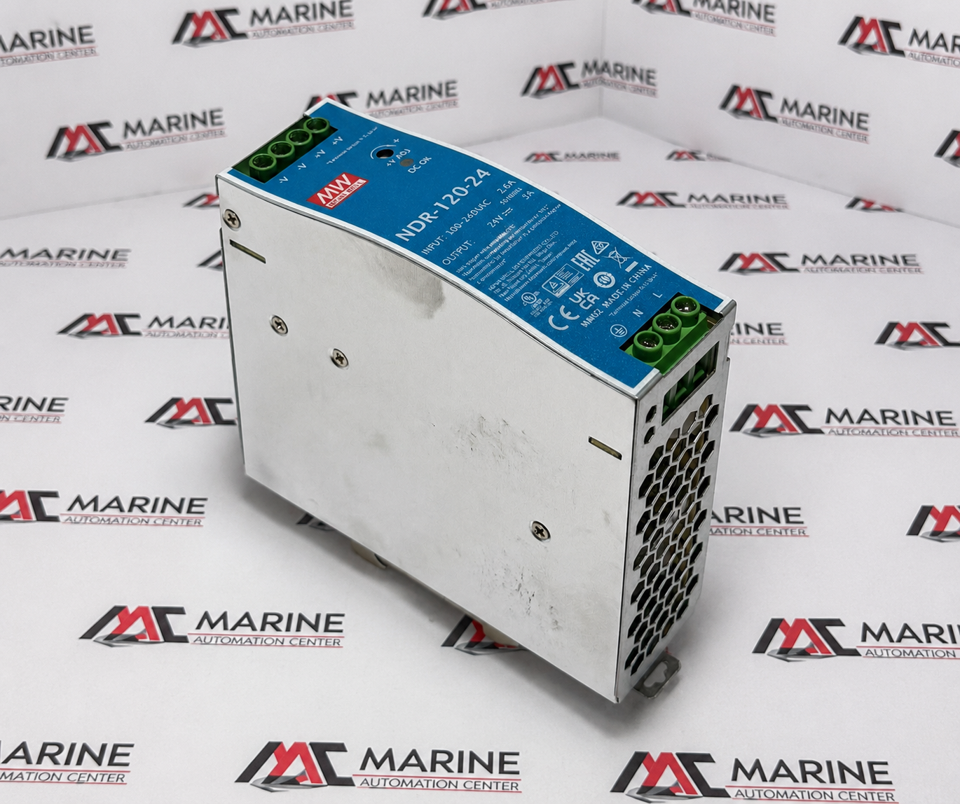 MEAN WELL NDR-120-24 DIN Rail Power Supply thumbnail
