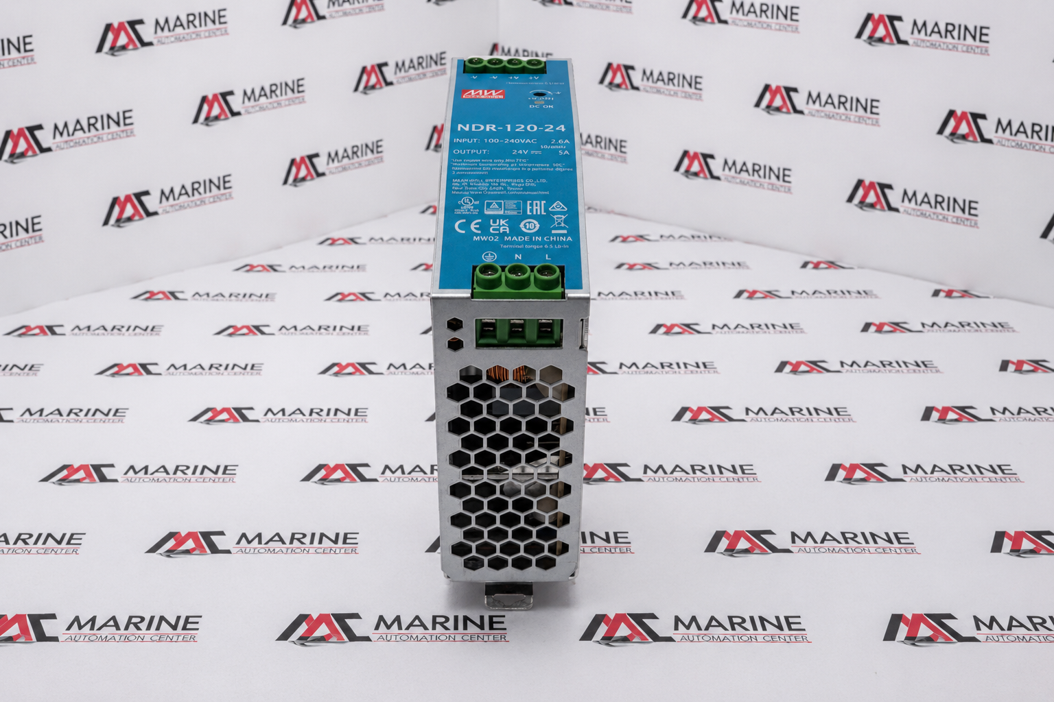 MEAN WELL NDR-120-24 DIN Rail Power Supply thumbnail