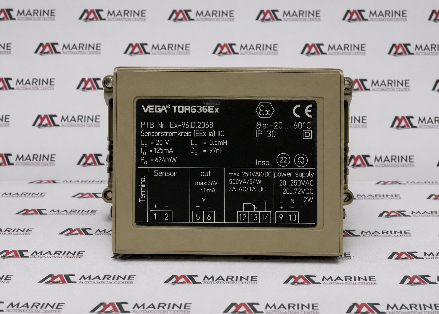 VEGA TOR636Ex Intrinsically Safe Level Switch Amplifier thumbnail