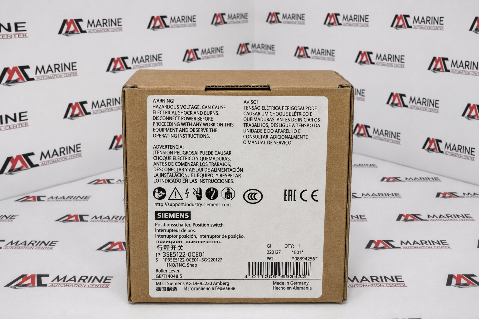 Siemens SIRIUS 3SE5122-0CE01 Position Switch thumbnail