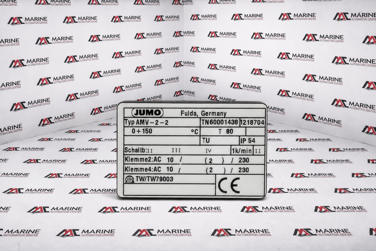 JUMO AMV-2-2 Double 2-Point Thermostat / Thermo Monitor thumbnail