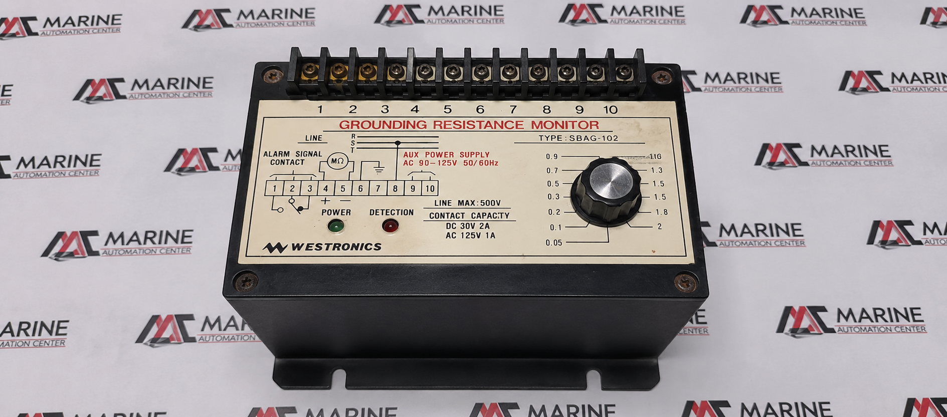 WESTRONICS Grounding Resistance Monitor SBAG-102