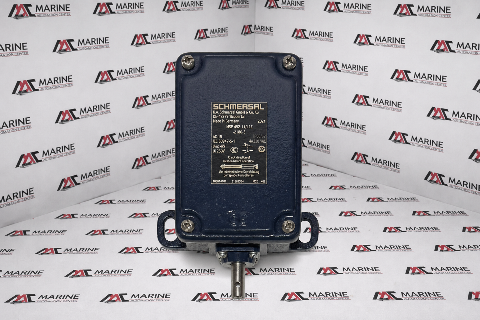 Schmersal MSP 452 Rotating Spindle Limit Switch thumbnail