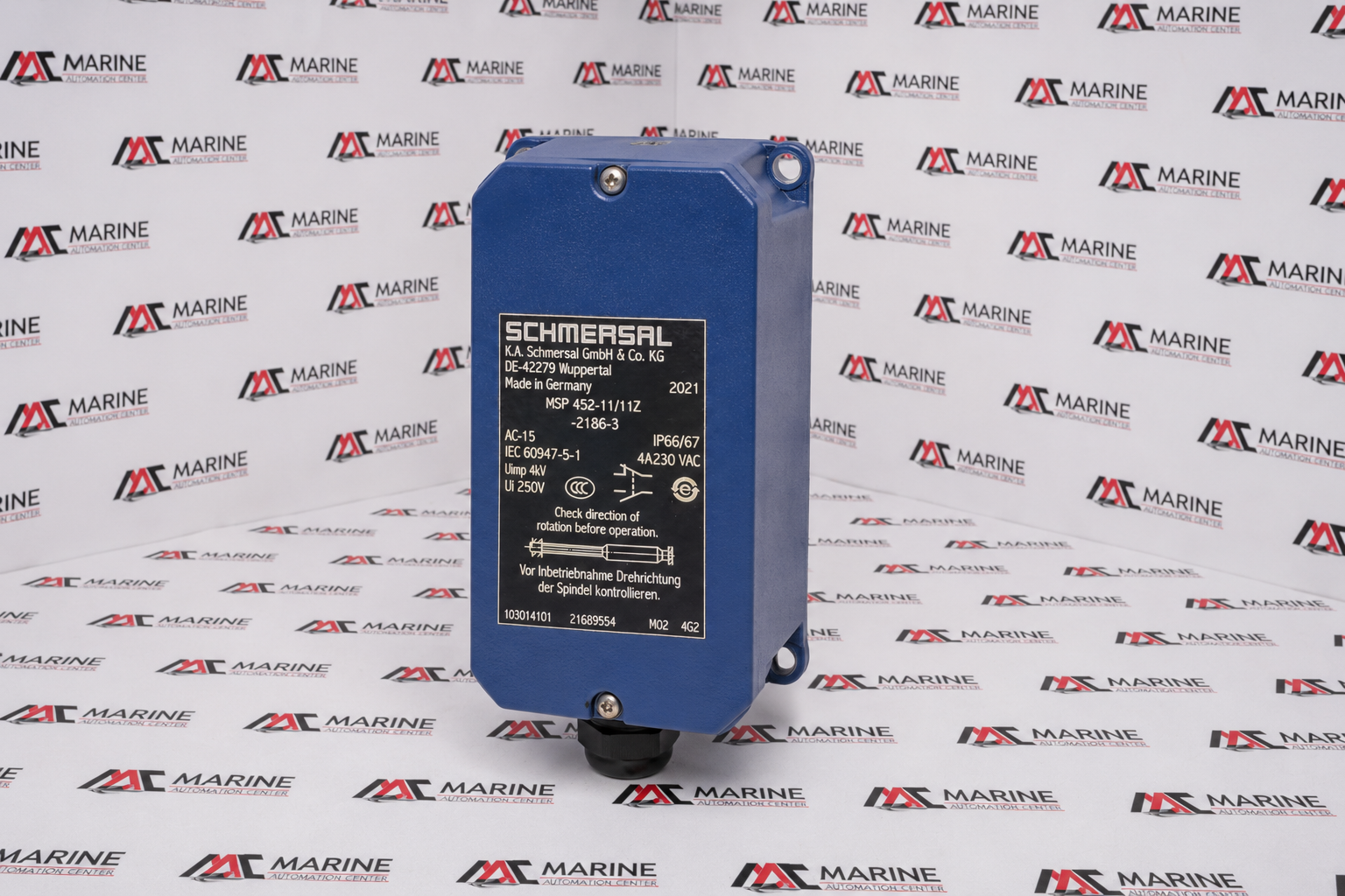 Schmersal MSP 452 Rotating Spindle Limit Switch thumbnail