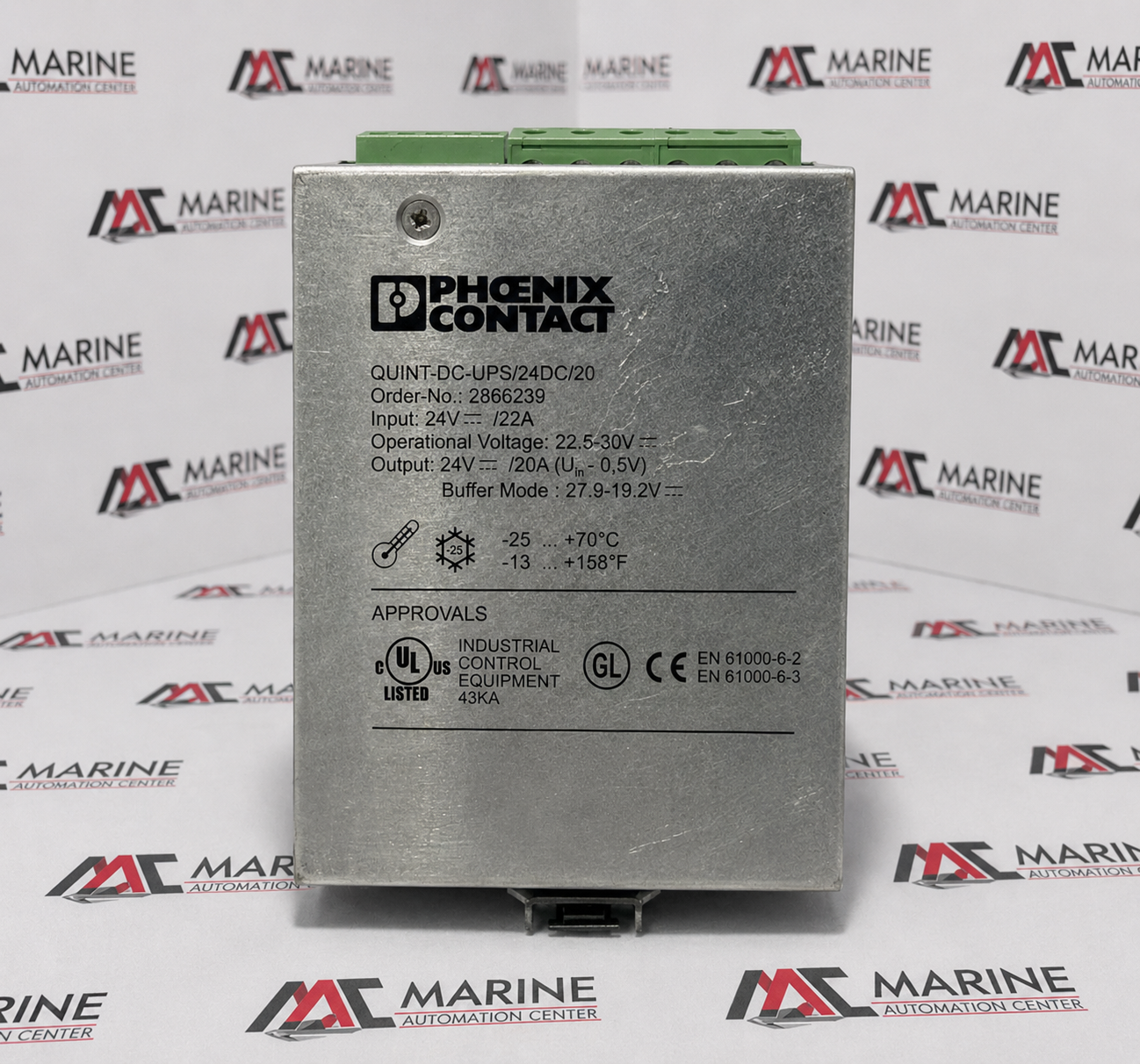 Phoenix Contact QUINT-DC-UPS/24DC/20 DC UPS Module thumbnail