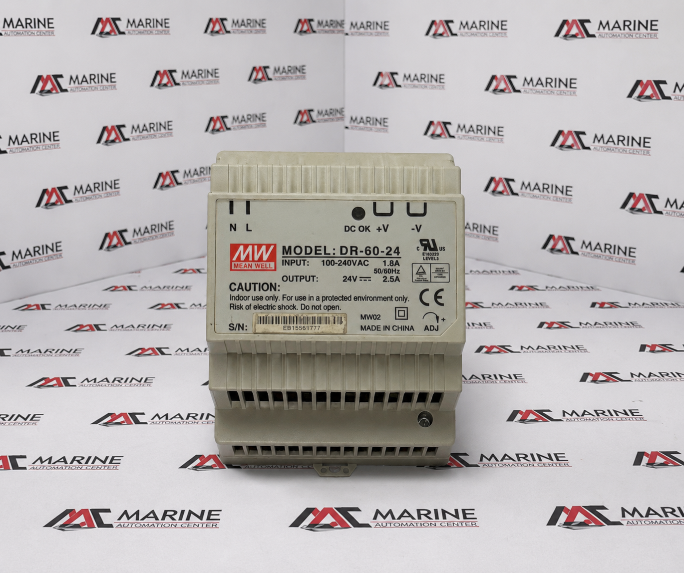 Mean Well DIN Rail Switching Power Supply DR-60-24 thumbnail