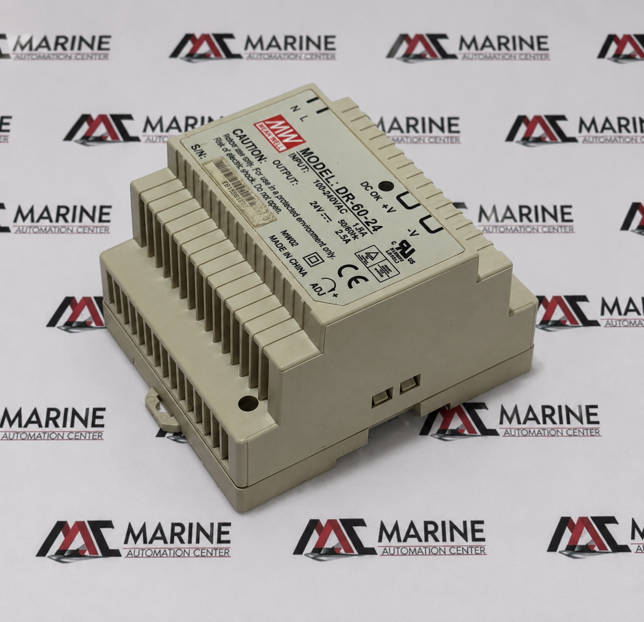 Mean Well DIN Rail Switching Power Supply DR-60-24 thumbnail