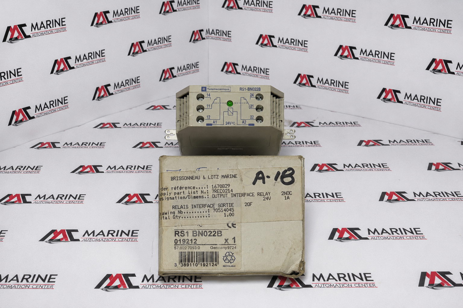 Telemecanique RS1-BN022B 24 V AC Control Relay