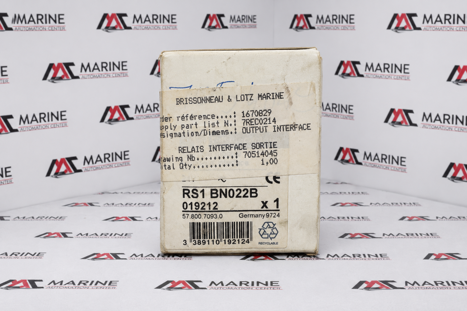 Telemecanique RS1-BN022B 24 V AC Control Relay thumbnail