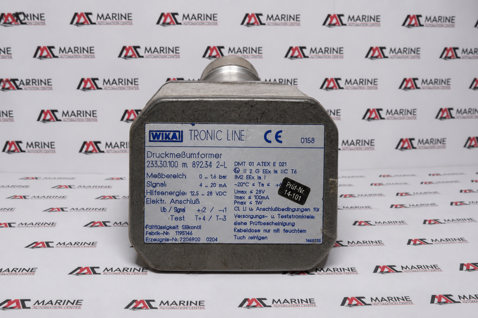 WIKA TRONIC LINE Pressure Transmitter thumbnail
