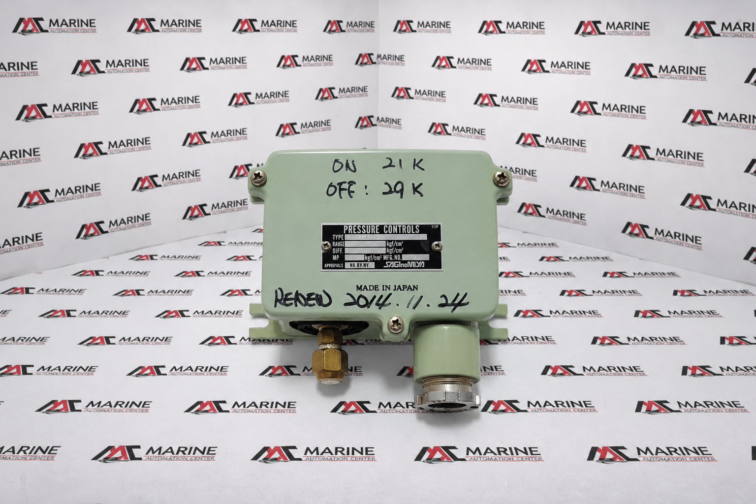 Saginomiya Pressure Switch SNS-C130W thumbnail