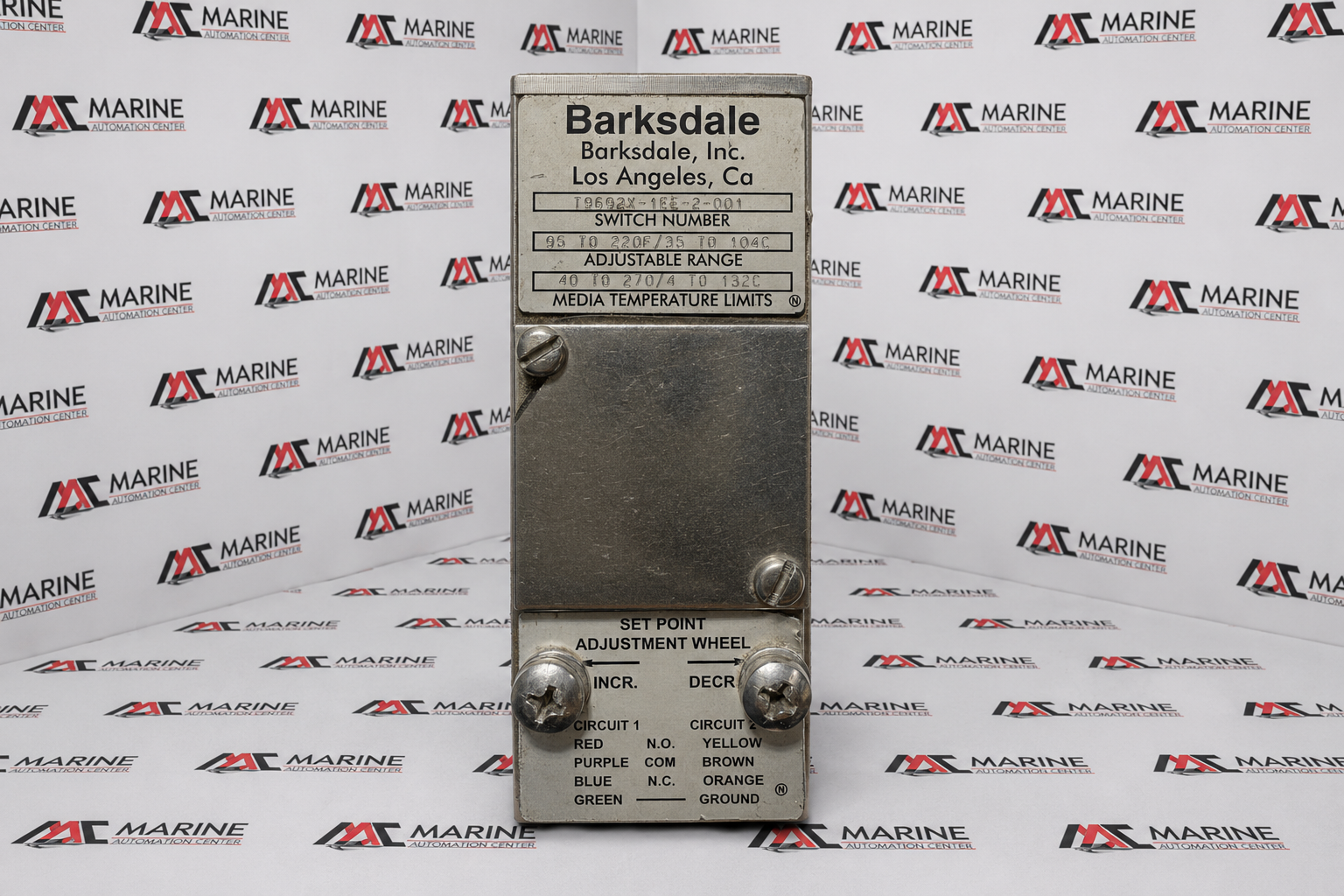 Barksdale T9692X Series Flame Proof Pressure Switch thumbnail