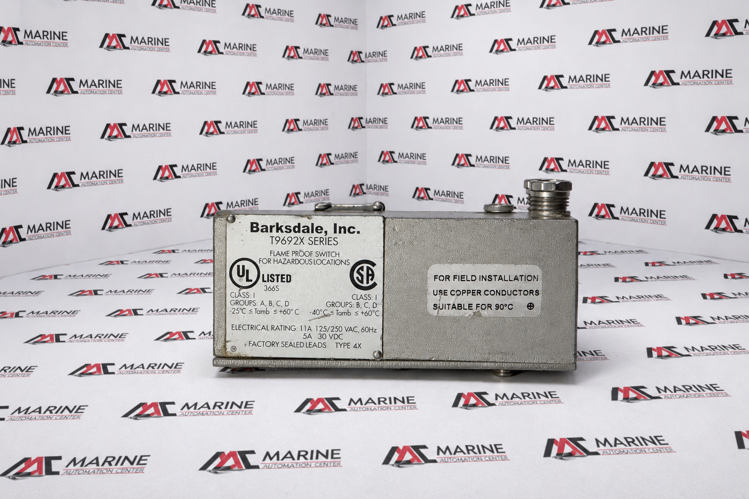Barksdale T9692X Series Flame Proof Pressure Switch thumbnail
